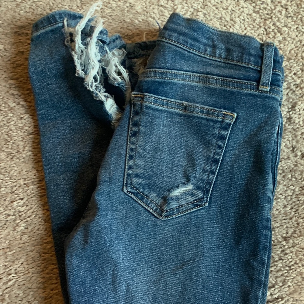 Free People distressed jeans - Picture 4 of 15